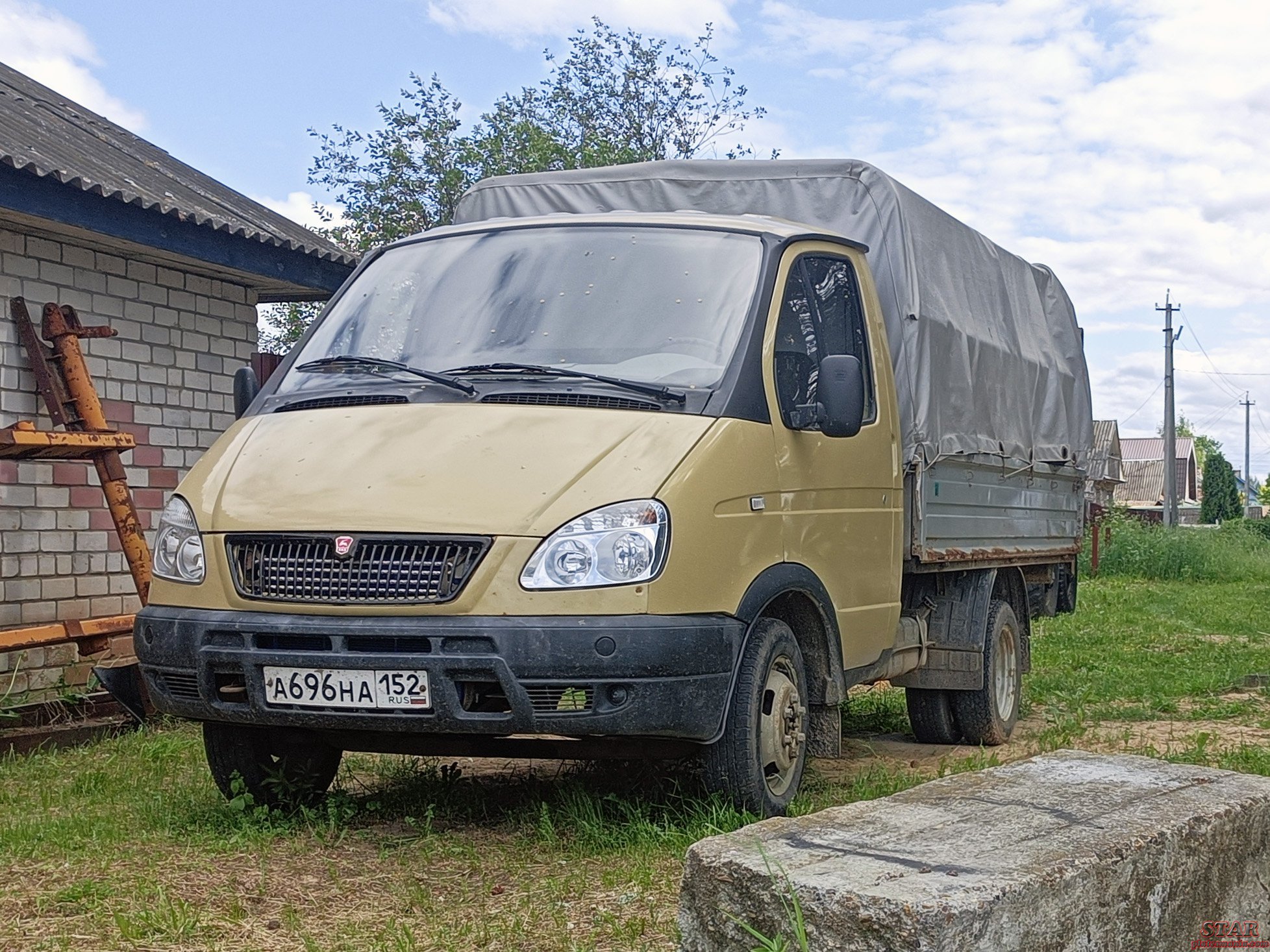 а 696 на 152, GAZ 3302 ГАЗель 3302-211 Эконом, 2009
