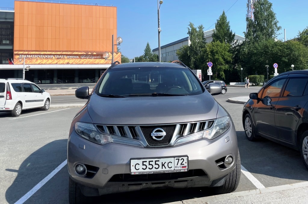 с 555 кс 72, Nissan Murano 2nd gen SUV (Z51), 2007–2016