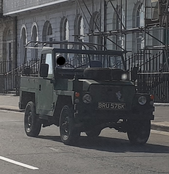 BRU576K, Land Rover Lightweight 1st gen (Series IIA/III), 1968–1984