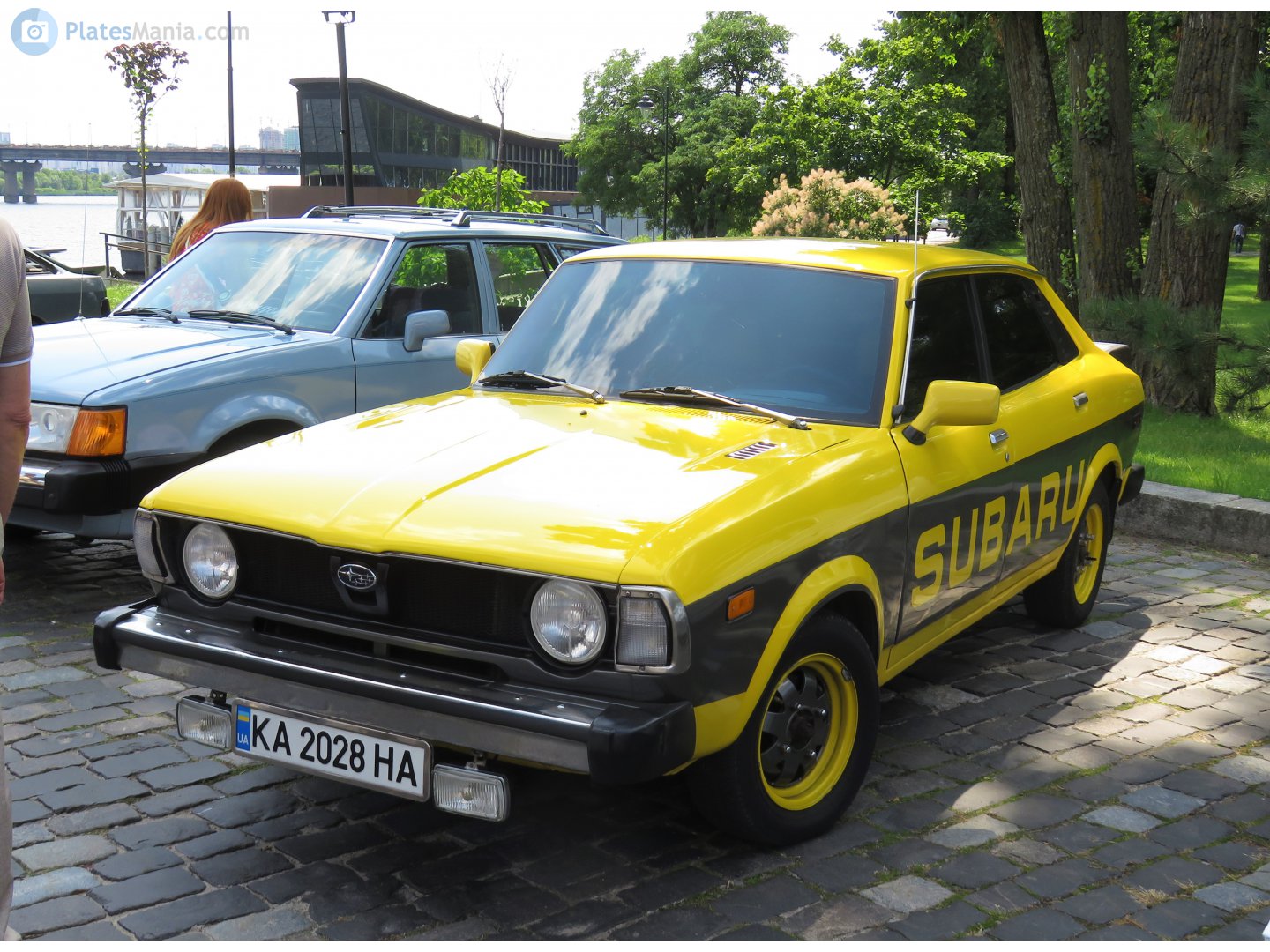 KA 2028 HA, Subaru Leone 1st gen 4-door Sedan (A), 1972–1981
