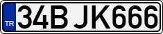 License plate of Turkey, Regular plates