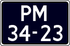 License plate of the Netherlands, Imported oldtimers (cars)