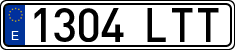 License plates of Spain, Ordinary (2000)
