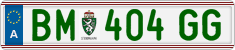 License plate of Austria, Regular plates
