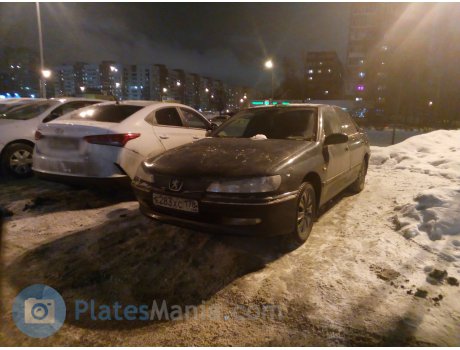 е283хс178, Peugeot 406