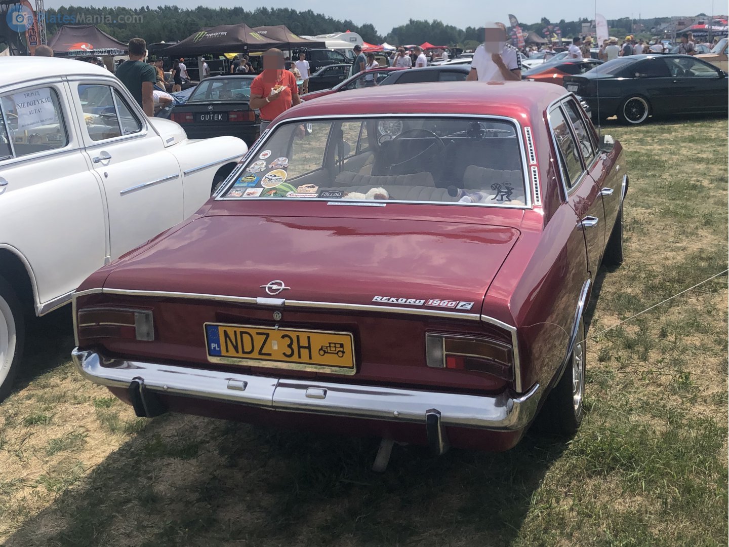 NDZ 3H, Opel Rekord 3rd gen 4-door Sedan (C), 1966–1971
