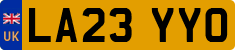 License plate of the United Kingdom, 2001 year system