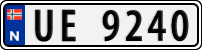 License plate of Norway, Trailers, motorcycles, special vehicles