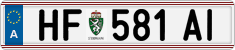 License plate of Austria, Regular plates