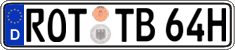 German license plate, Plates for oldtimers (type 