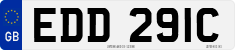 License plate of the United Kingdom, 1963 year system