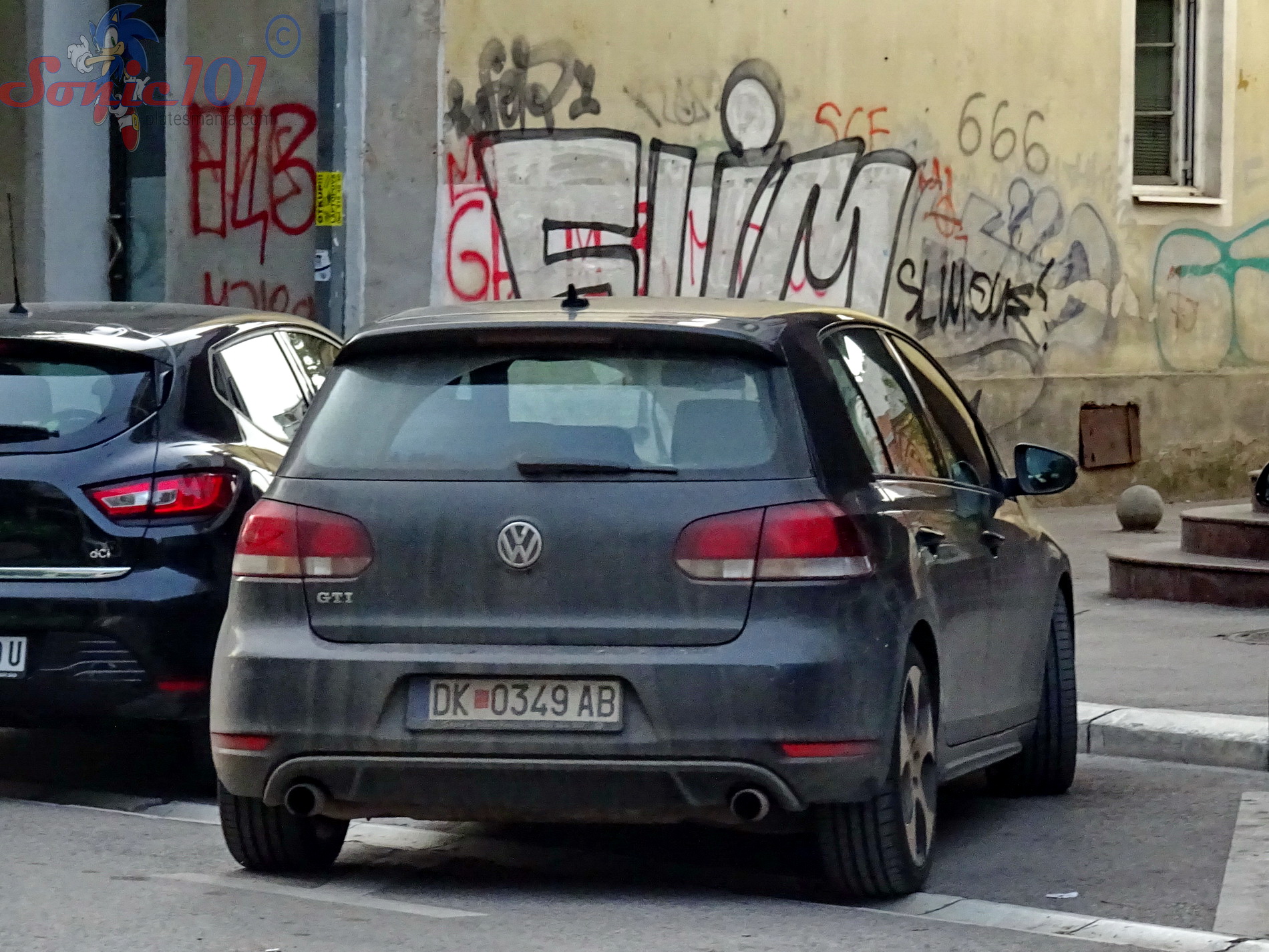 DK 0349 AB, Volkswagen Golf 6th gen 5-door Hatch (5K), 2008–2013