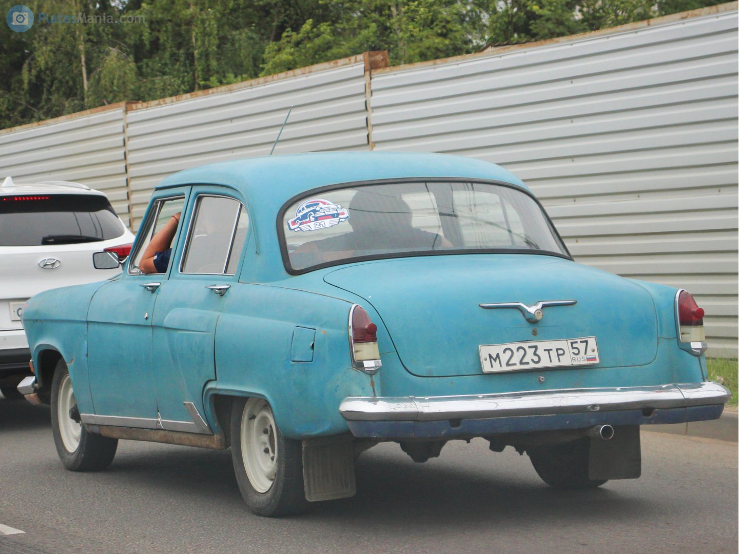 м 223 тр 57, GAZ 21 Волга 3rd series, 1962­–1970
