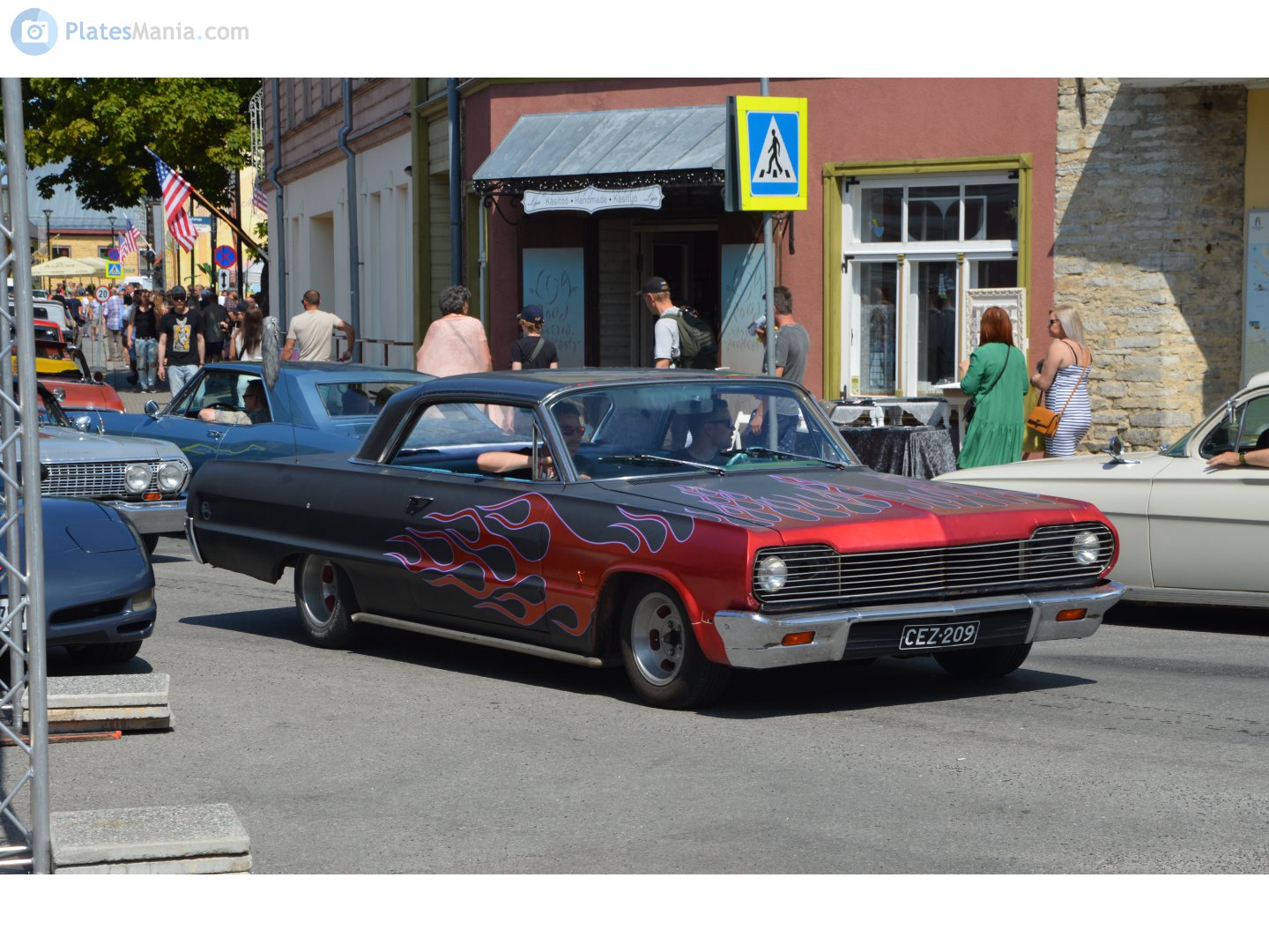 CEZ-209, Chevrolet Impala 3rd gen 1964 2-door Hardtop (1747/1847/1347/1447; B-body), 3rd facelift, 1963–1964