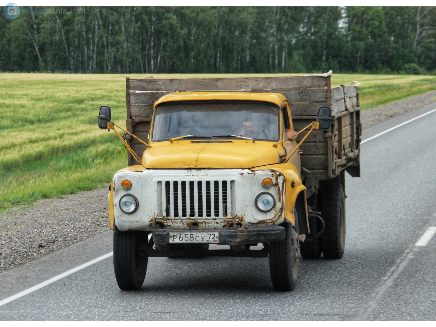 р 658 су 72, GAZ 52/53 53/53А/53-12, 1964–1992