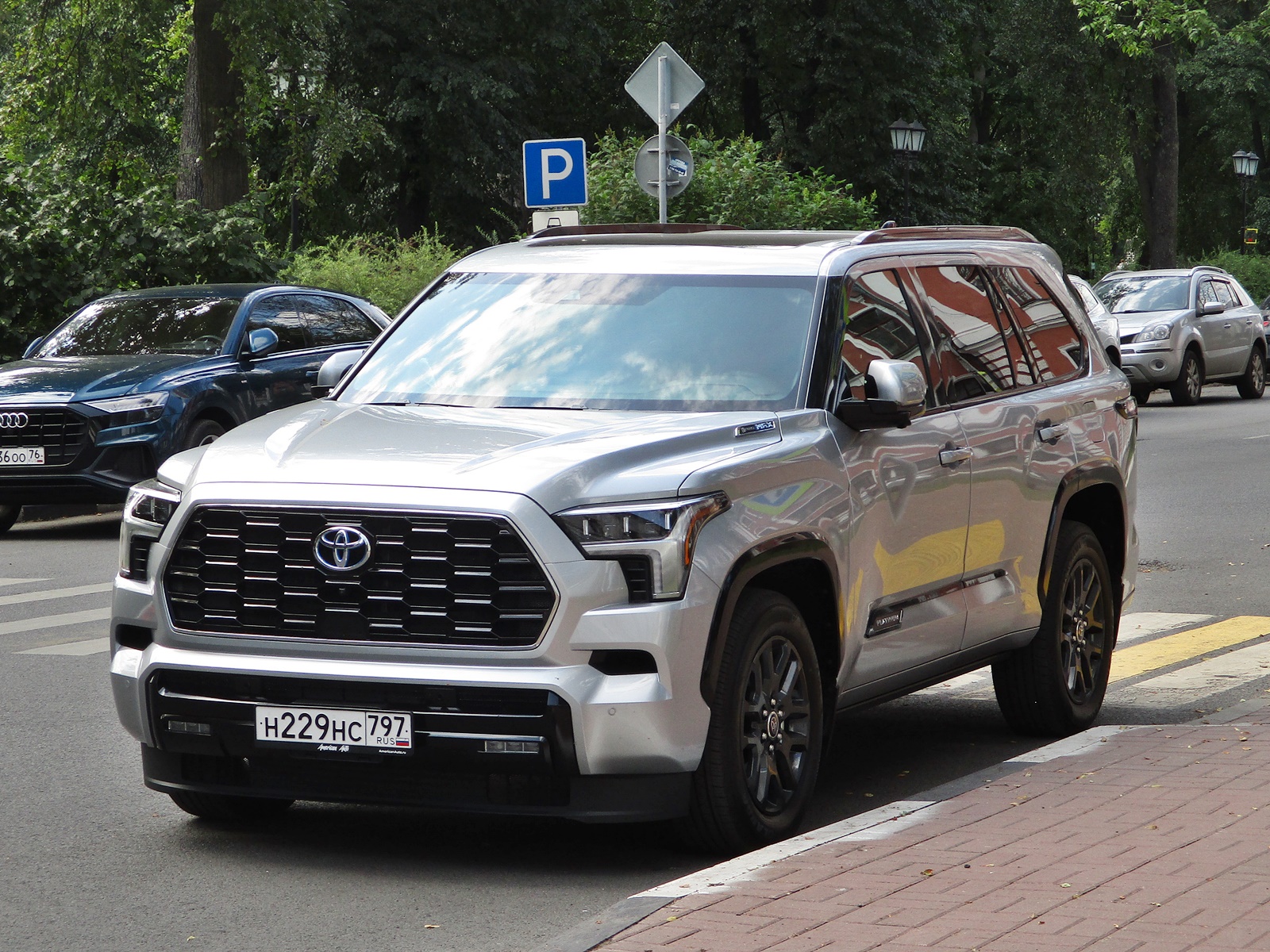 н 229 нс 797, Toyota Sequoia 3rd gen (XK80), 2022–