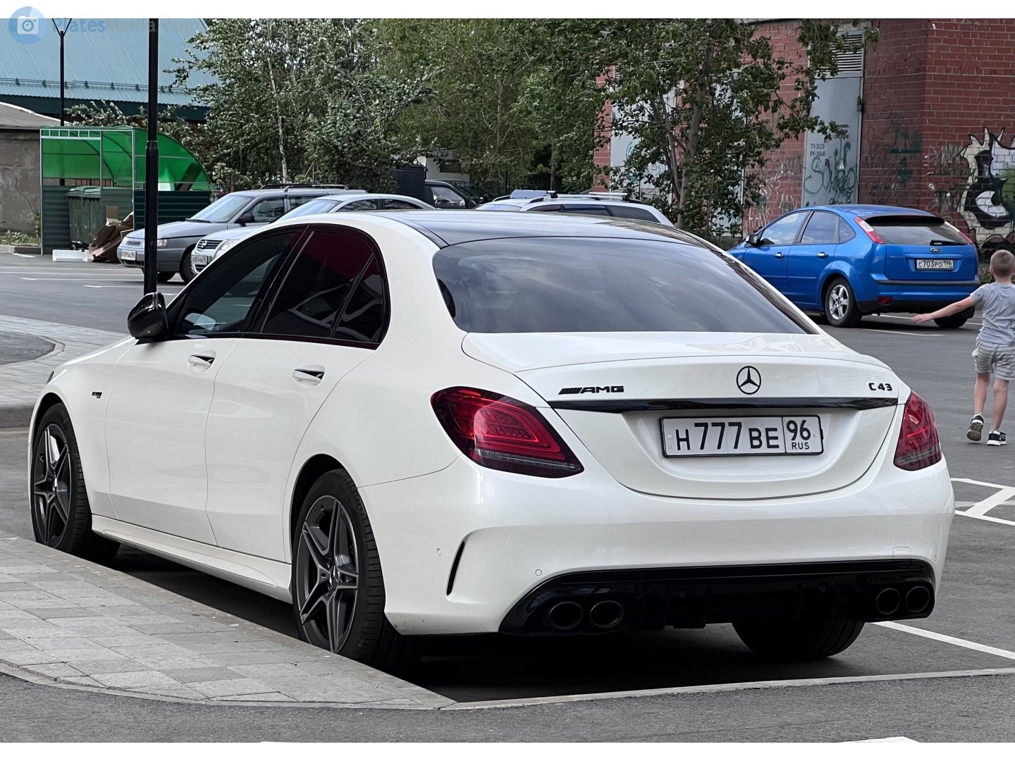 н 777 ве 96, Mercedes-Benz C-Klasse 4th gen Sedan (W205), 2014–2021