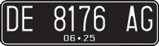 License plate of Indonesia, Regular plates