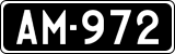 License plate of Finland, Oldtimers