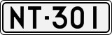 License plate of Finland, Cars
