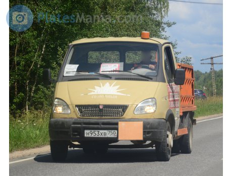 н953хв750, GAZ 3302 ГАЗель
