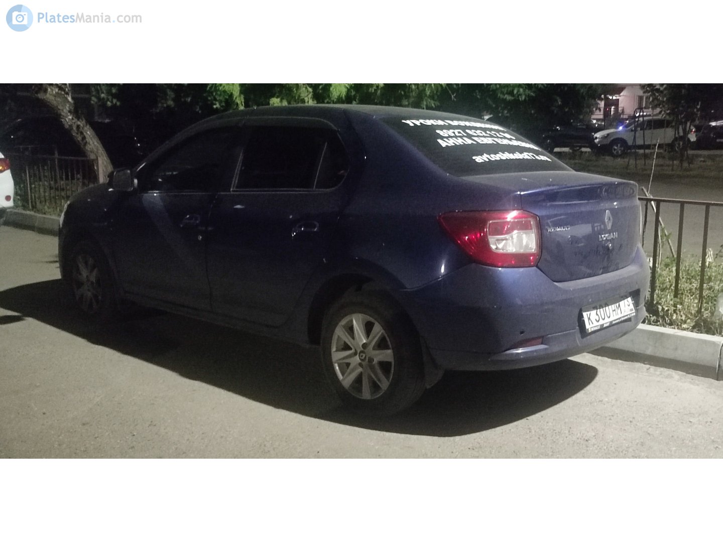 к 300 нм 73, Renault Logan 2nd gen Sedan (L8), 2013–