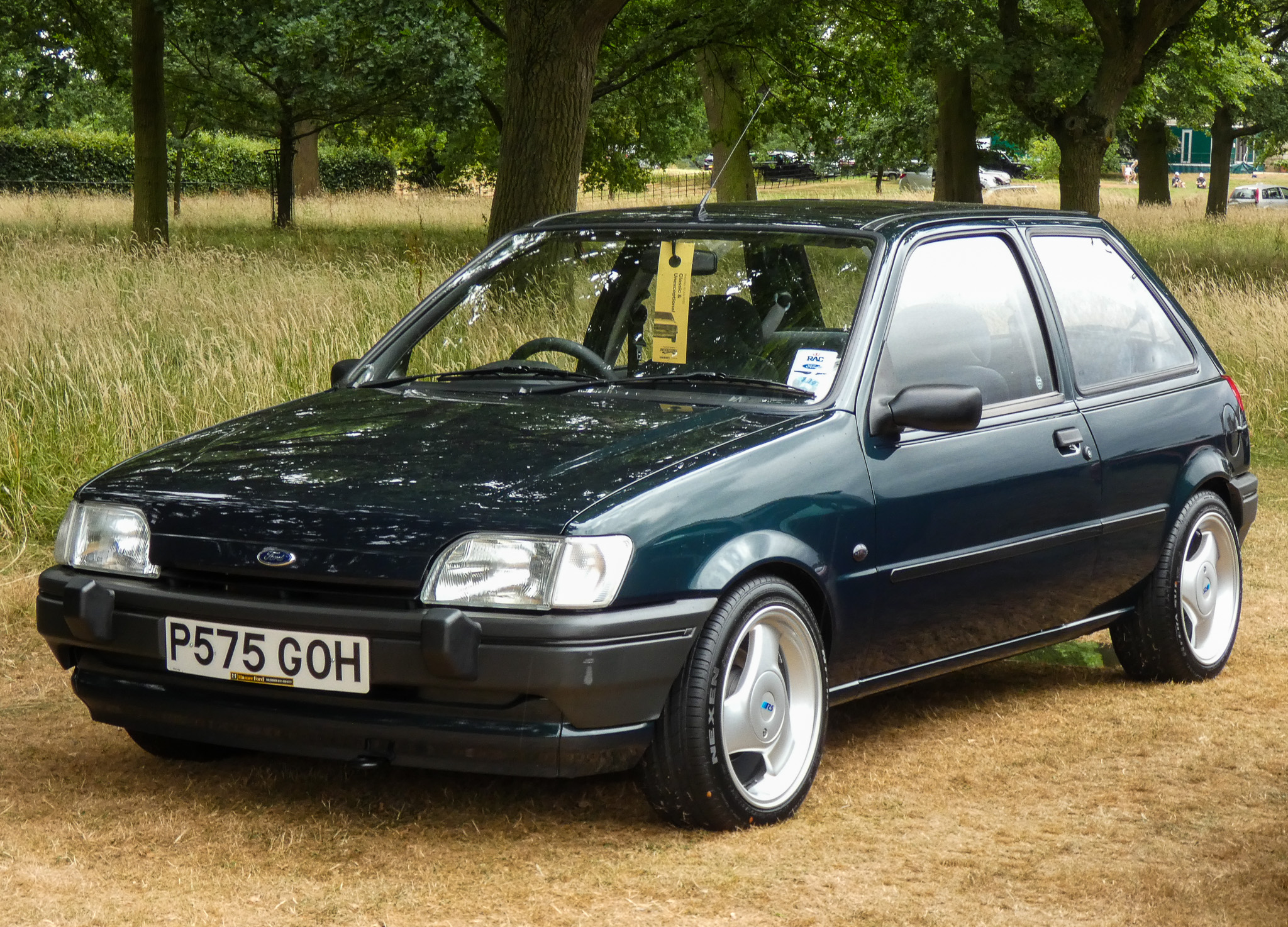P575GOH, Ford Fiesta 3rd gen (Classic) 3-door Hatch (FAJ; BE13), 1989–1997