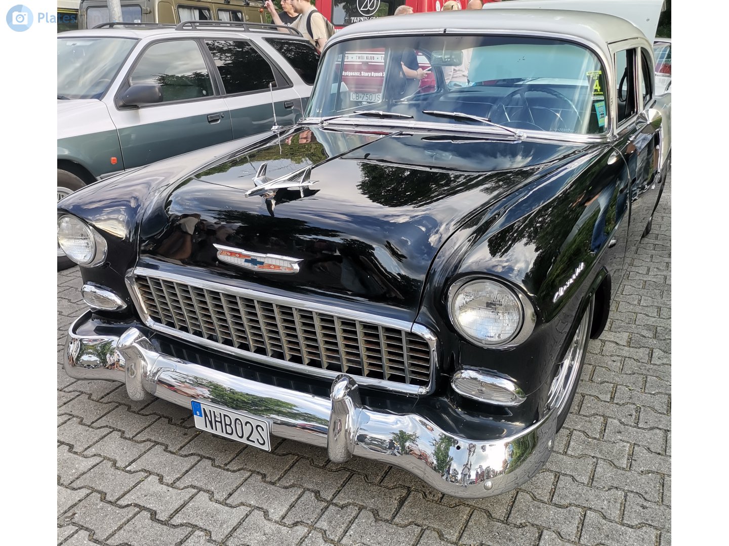 NHB 02S, Chevrolet 210 2nd gen 1955 4-door Sedan (2103-1019; A-body), 1954–1955