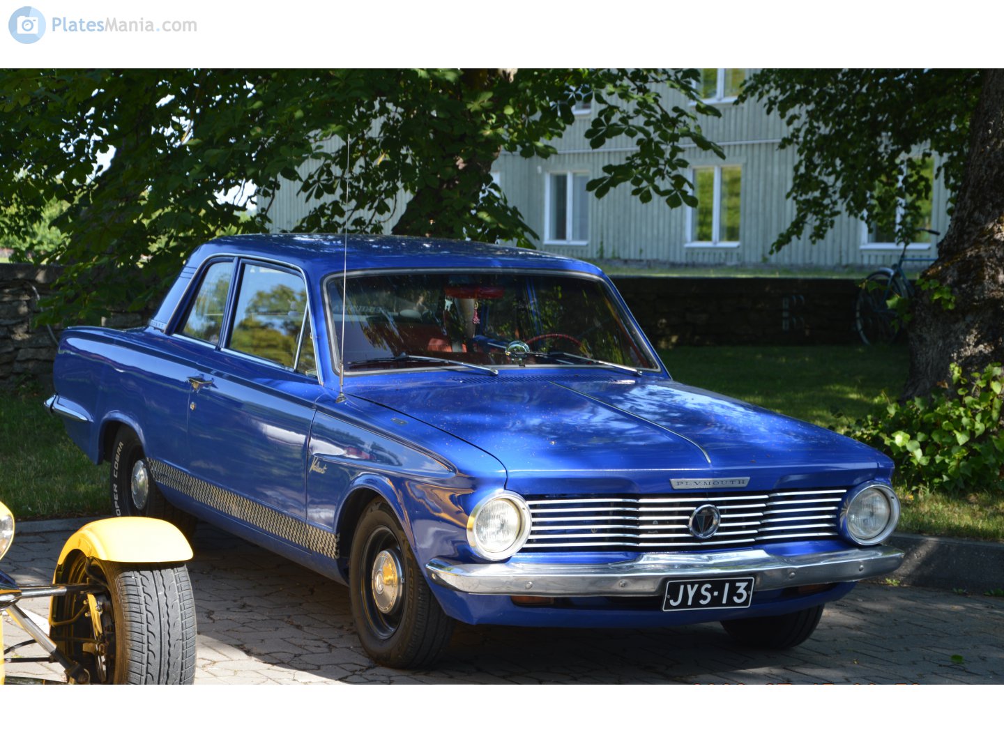 JYS-13, Plymouth Valiant 2nd gen 1964 2-door Sedan (VV1/VV2; A-body), 1st facelift, 1963–1964
