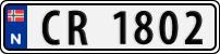 License plate of Norway, Trailers, motorcycles, special vehicles