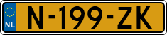 License plate of the Netherlands, Cars