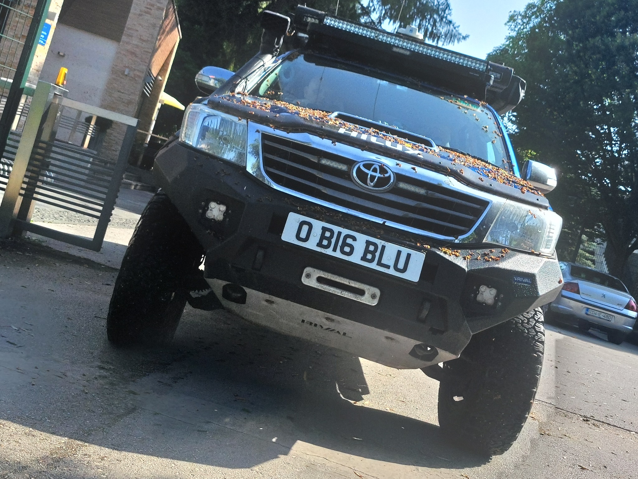 OB16BLU, Toyota Hilux 7th gen (AN10/AN20/AN30), facelift, 2011­–2015