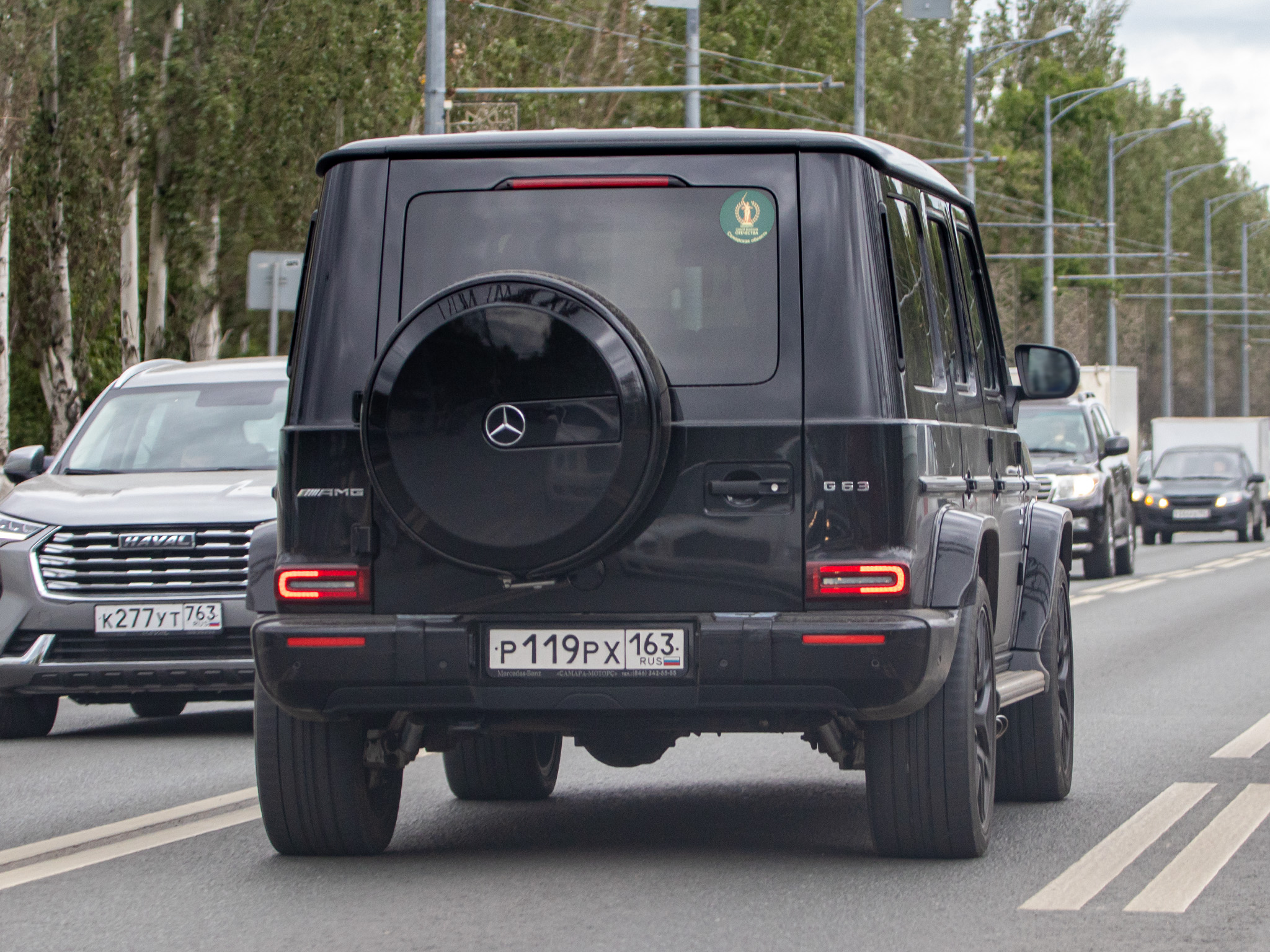 р 119 рх 163, Mercedes-Benz G-Klasse 2nd gen (W463/W465), 2018­–