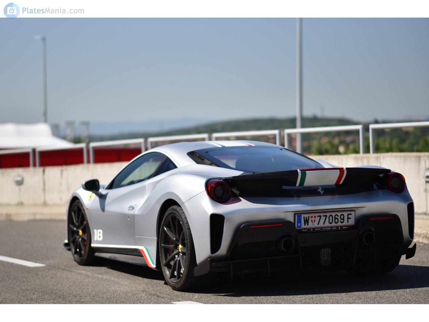 W 77069 F, Ferrari 488 1st gen Pista Berlinetta (F142M), 2018–2020