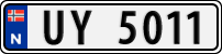 License plate of Norway, Trailers, motorcycles, special vehicles