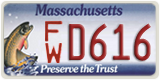 Massachusetts, Specialty plates (AB 1234)