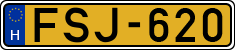 license plates of Hungary, Commercial vehicles (1990)
