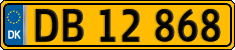 License plate of Denmark, Commercial vehicles