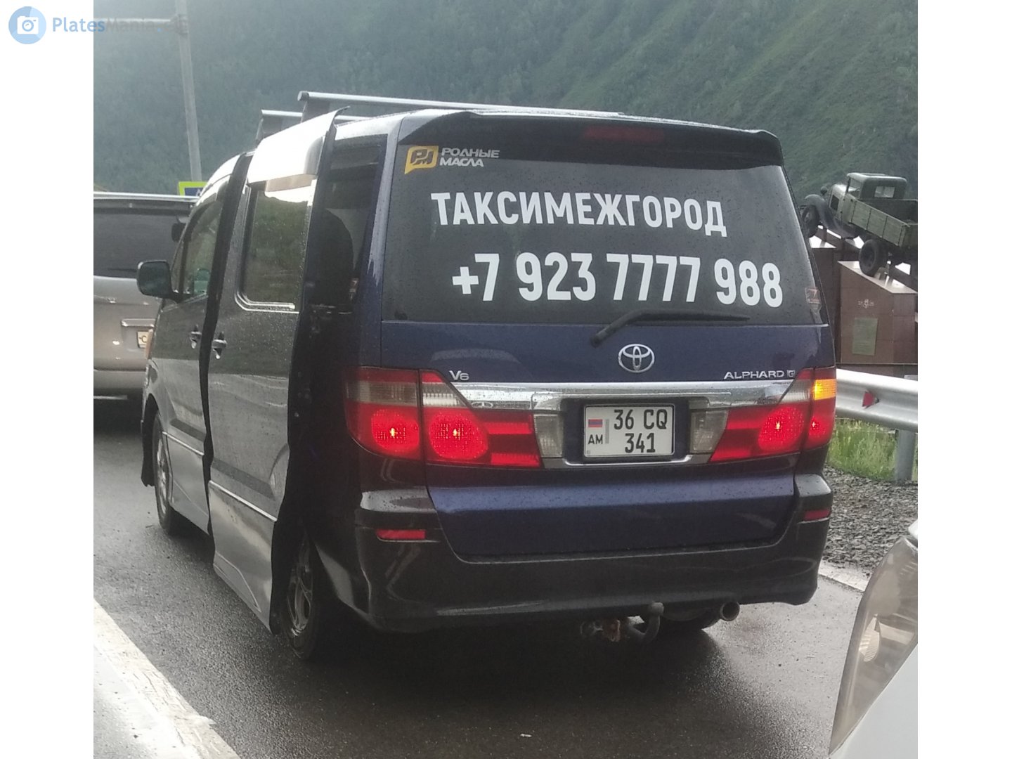 36 CQ 341, Toyota Alphard 1st gen (G/V) (AH10), 2002–2008
