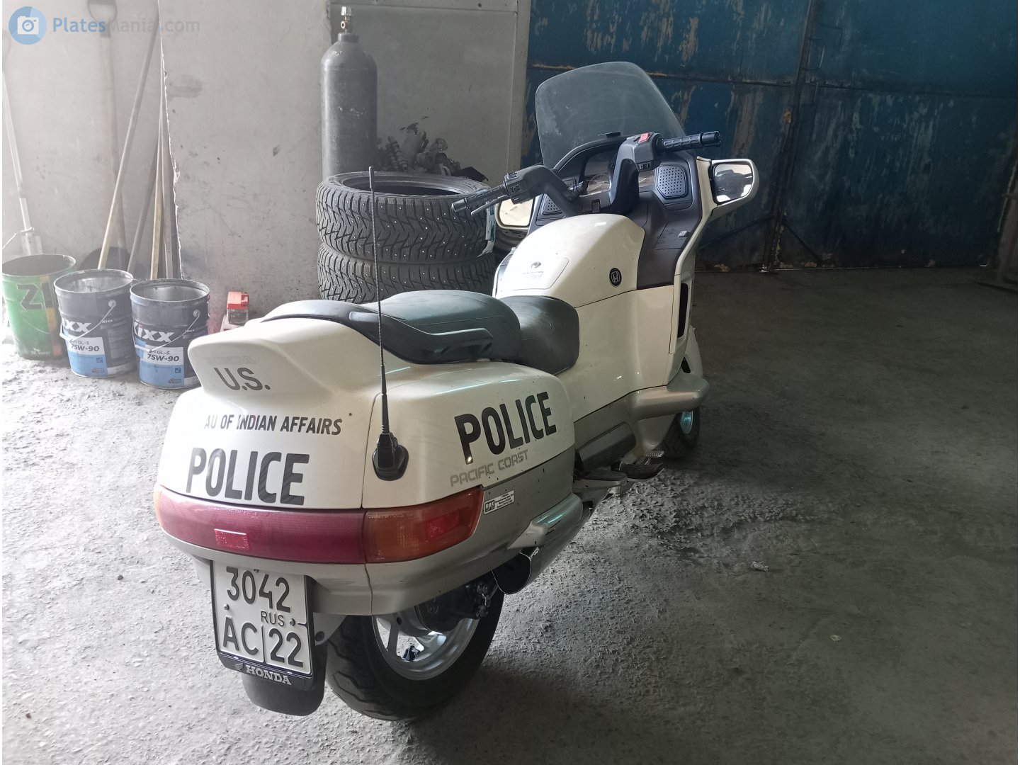 "3042 ас 22" photos Honda Pacific Coast. Russia