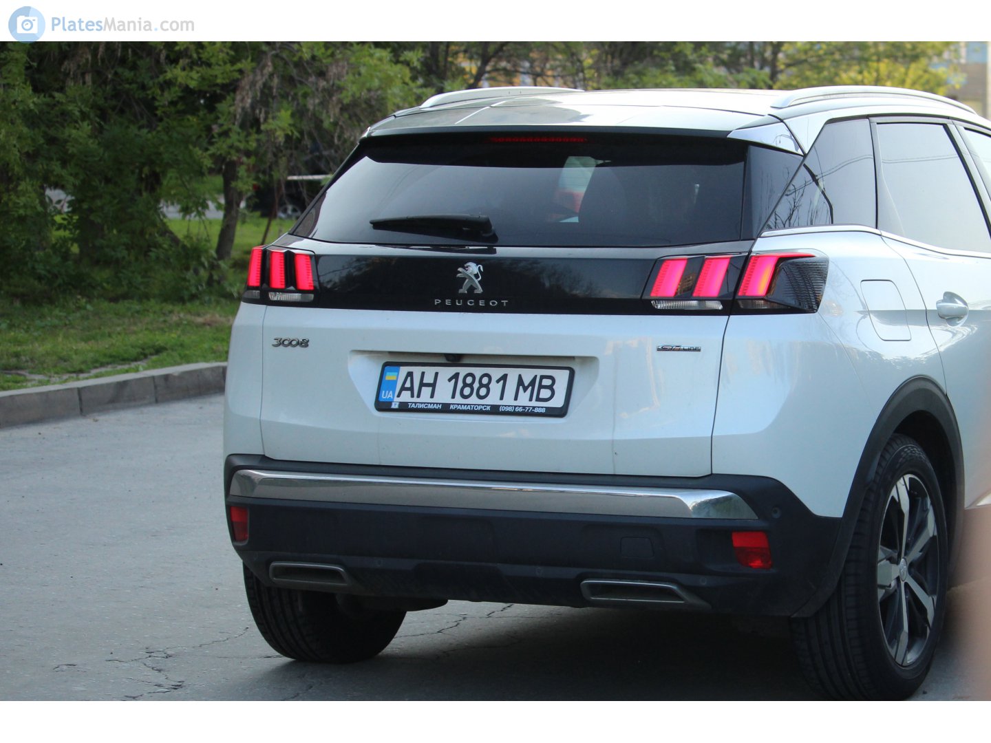 AH 1881 MB, Peugeot 3008 2nd gen (P84), 2016–2020