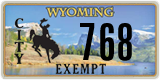 Wyoming, Exempt (1234)