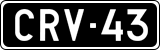 License plate of Finland, Oldtimers