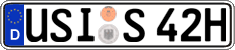 German license plate, Plates for oldtimers (type 
