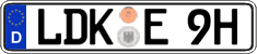 German license plate, Plates for oldtimers (type 