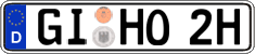 German license plate, Plates for oldtimers (type 