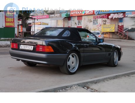 б 7891 СЖ, Mercedes-Benz SL-Klasse