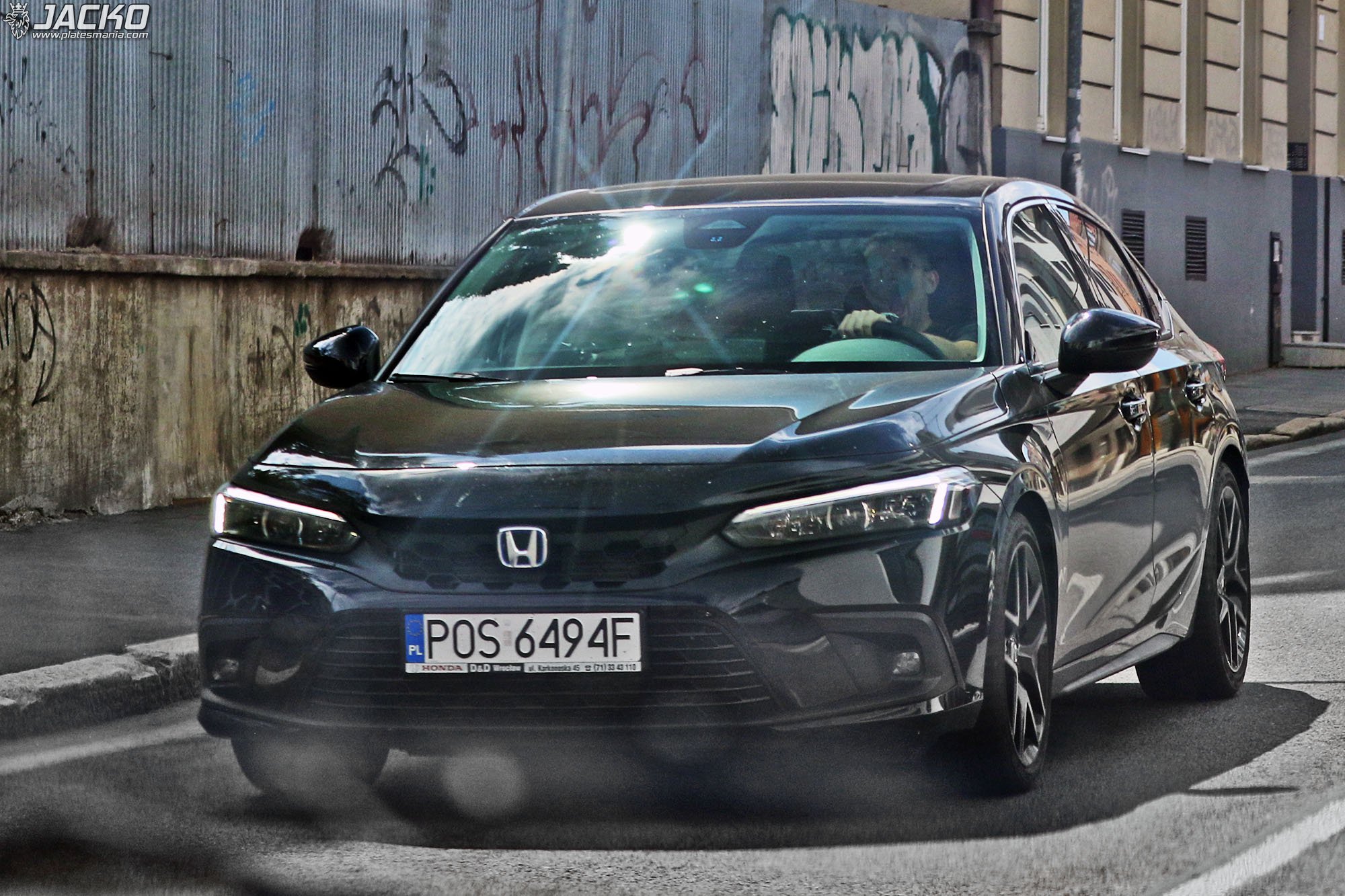 POS 6494F, Honda Civic 11th gen Hatch (FL), 2021–