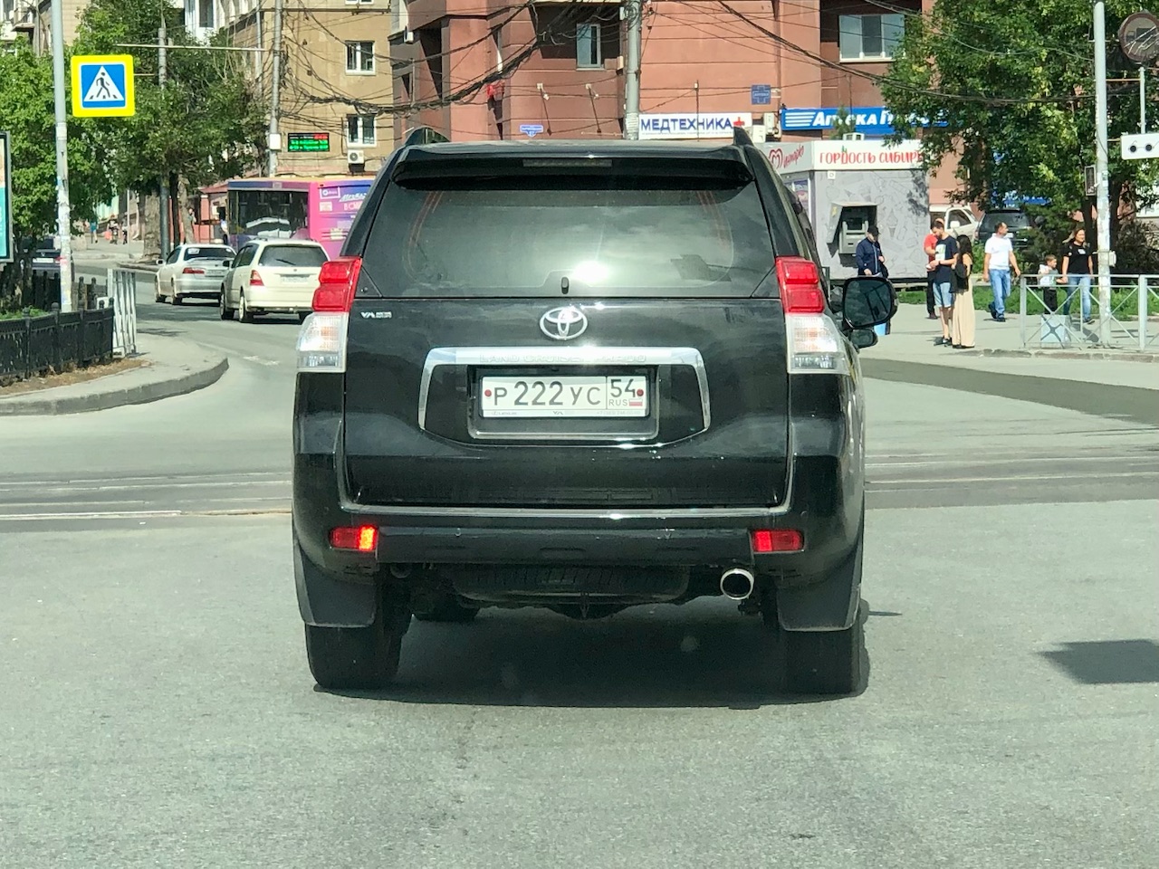 р 222 ус 54, Toyota Land Cruiser Prado 4th gen 5-door SUV (J150), 2009–2013