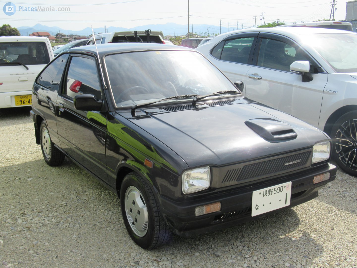 長野 590 な 1, Suzuki Cervo 2nd gen (SS40), 1982–1988